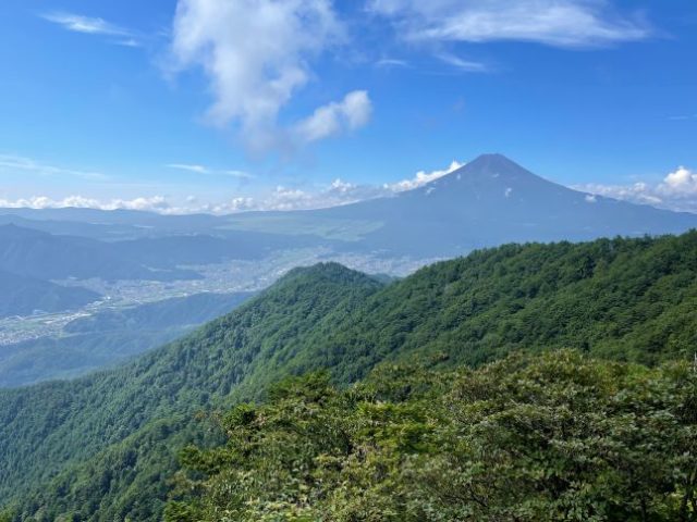 三ツ峠からの富士山